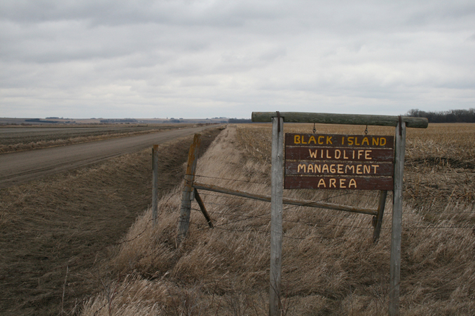 East View on S Road at Black Island Entrance