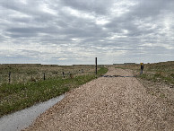 #10: The road I walked on to reach the confluence point neighborhood. 