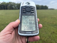 #7: Look at all those zeros! GPS at the confluence point.