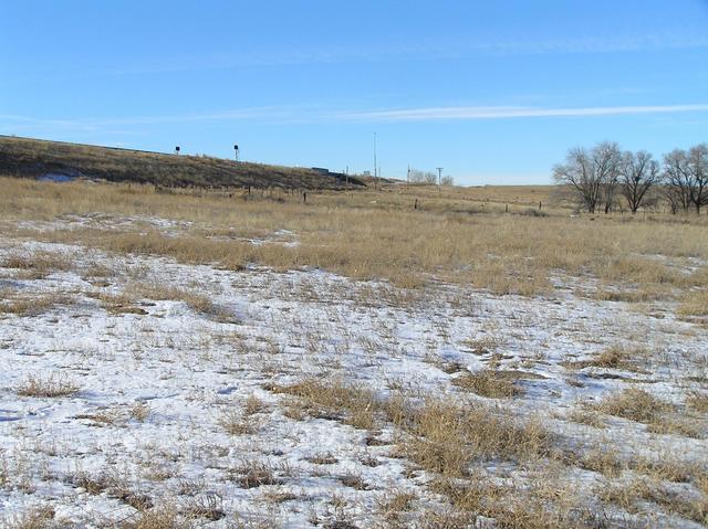 View to the west from the confluence.