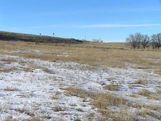 #1: View to the west from the confluence.