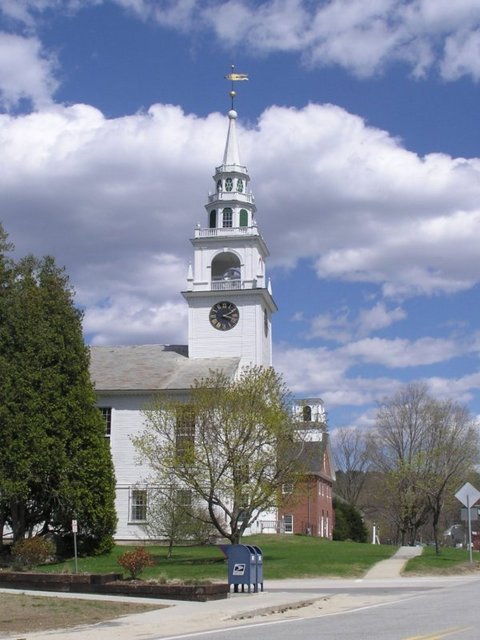 Old church in Hancock, NH
