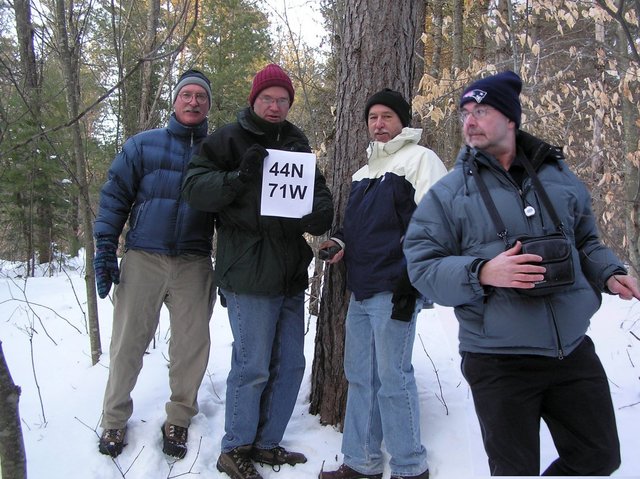 Apprehensive group at the confluence