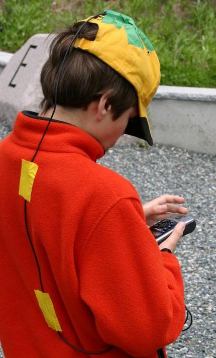 GPS-tracking a visitor to the Montshire Museum Science Park