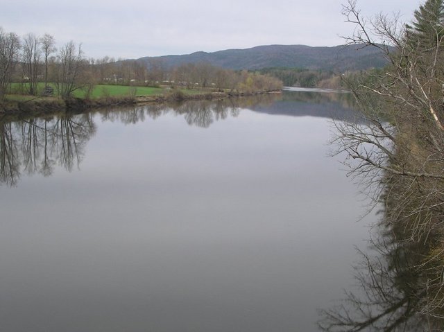 Connecticut River; 8km west