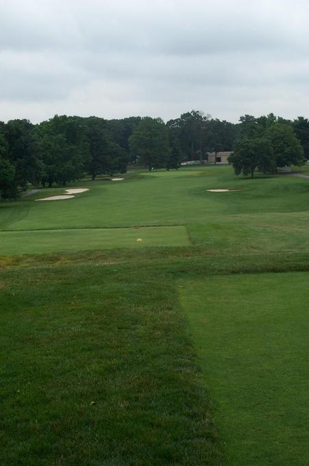 View of the confluence from the tee...