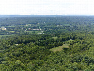 #10: View South, from 120m above the point