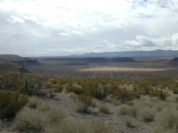 Kilbourne Hole 2.8 Miles Southeast of Confluence