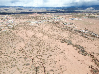 #9: View East, from 120m above the point