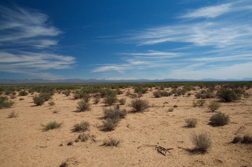 View East (towards "Spaceport America" - not visible here)