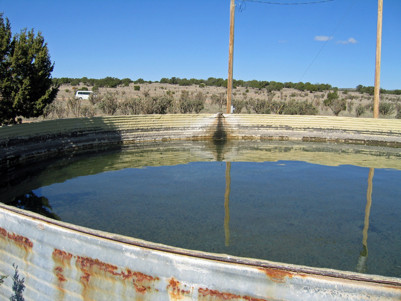 Water Tank along the way