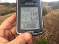 #7: GPS reading at the confluence point.