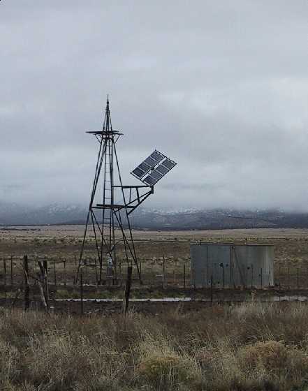 A solarmill (near 34N108W)