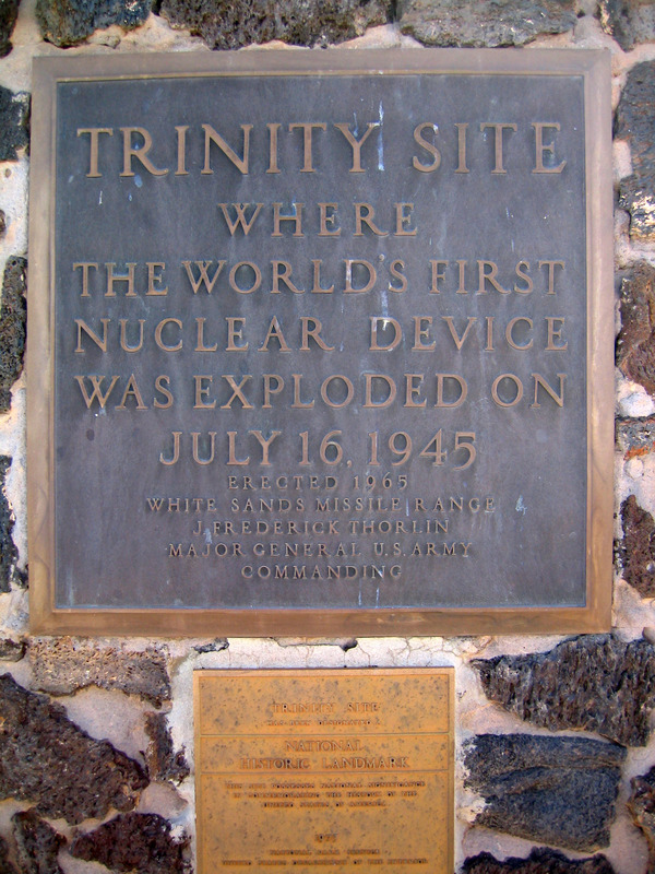 Trinity plaque