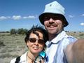 #6: Kim and Peter at the spot - our first USA CP visit