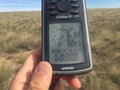 #8: GPS reading at the confluence point.