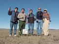#4: Joseph Kerski, USGS, Ruben Andrade, National Park Service, Ray Marchi, Santa Fe Trail Association, and Dan and Vicky Kipp, Fort Union Ranch.