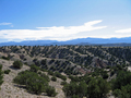 #10: East from trail at crest of hill above confluence