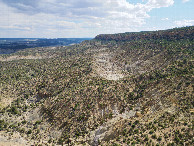 #10: View South, from 120m above the point