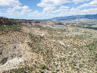 #8: View North, from 120m above the point