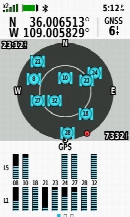 #3: My GPS receiver, 0.56 miles from the point