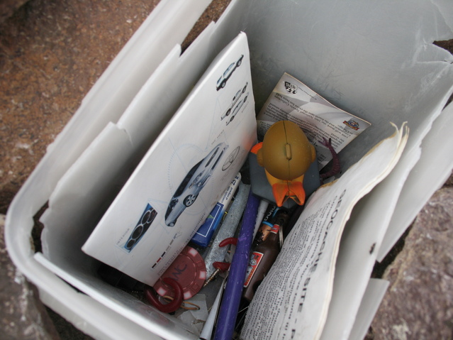 Inside the Geocache