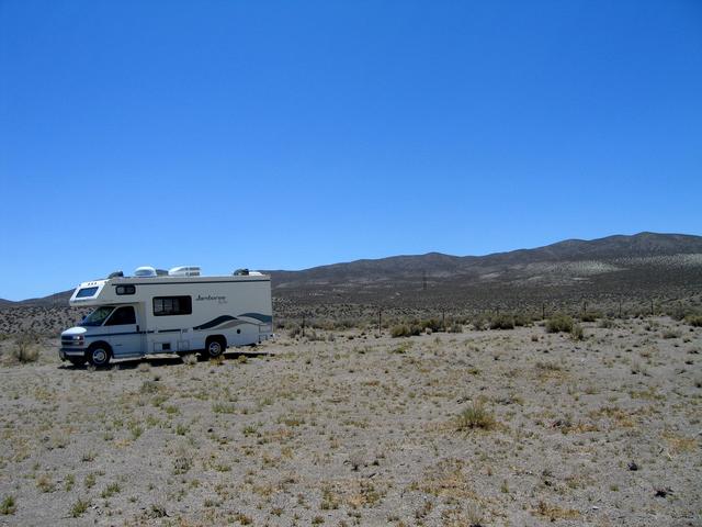 Looking towards confluence from where we parked