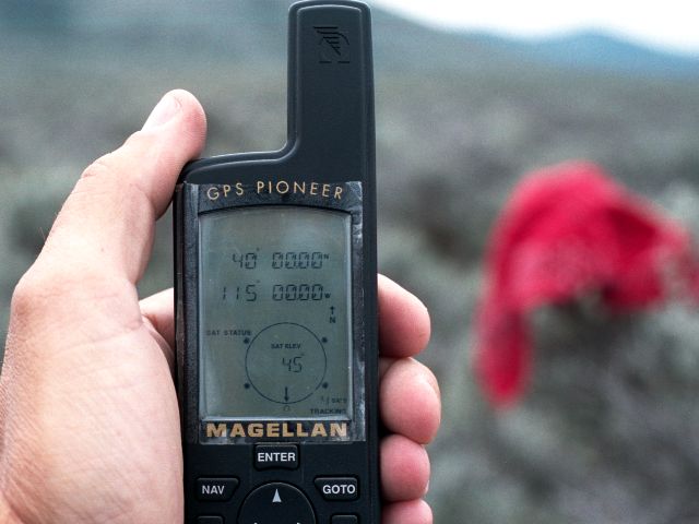 Goose eggs -- GPS at the confluence