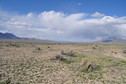 #2: View North (up Carico Lake Valley, with the Shoshone Range on the left, and Red Mountain on the right)