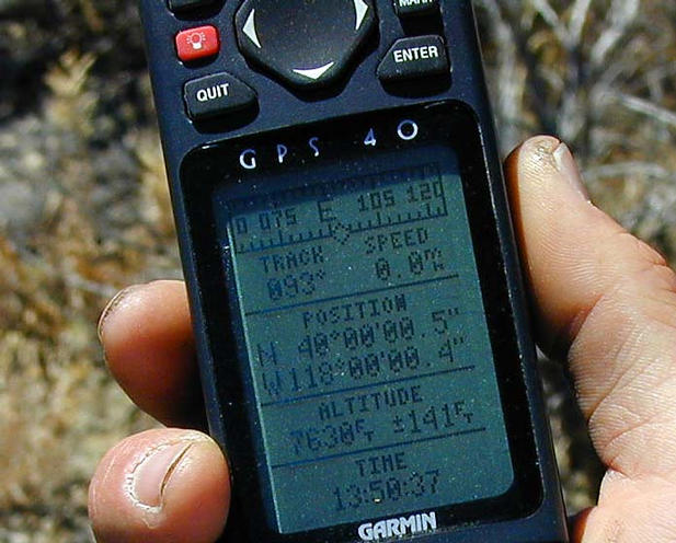 GPS closeup