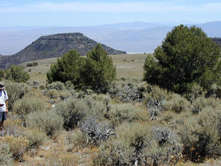 #1: Confluence point in foreground with eastern vista