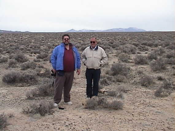 Michael and Carl at the confluence