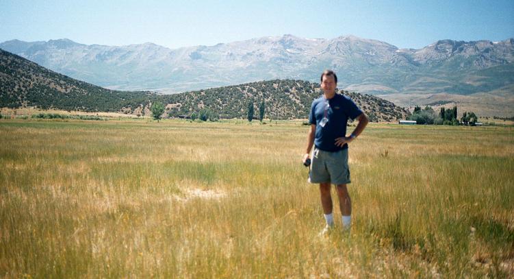 Jack in the view looking west.