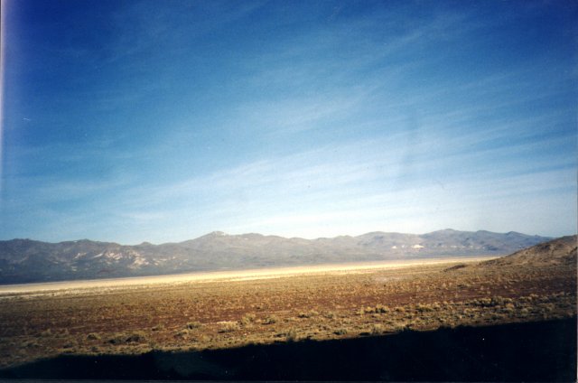 West from site - the Black Rock Playa