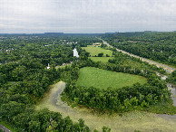 #10: View South, from 120m above the point