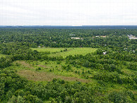 #9: View East, from 120m above the point