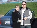 #5: Stella and Eduard at a stop for lunch