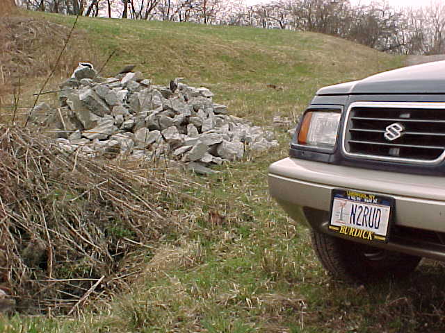 Blocked Farm Road, Little Suzi & Road Block