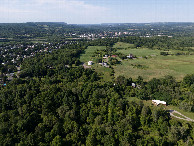 #8: View North, from 120m above the point