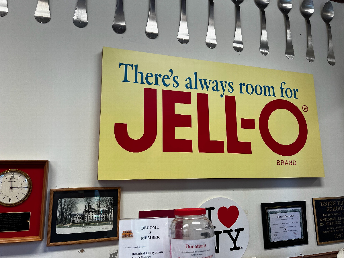 The nearby Jell-O Museum