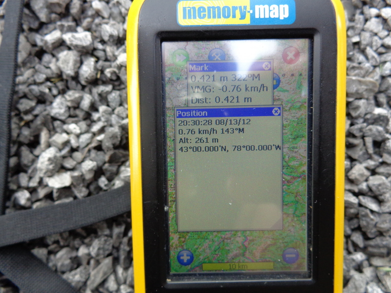 GPS screen