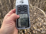 #6: GPS receiver at the confluence point.  