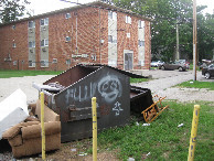 #7: Alley scene looking northeast