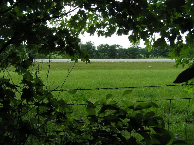 Looking from the confluence of 40 North 84 West to the west.