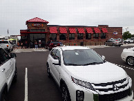 #9: Paramos o carro no estacionamento da loja de conveniência da rede Sheetz - we stopped the car at the Sheetz convenience store