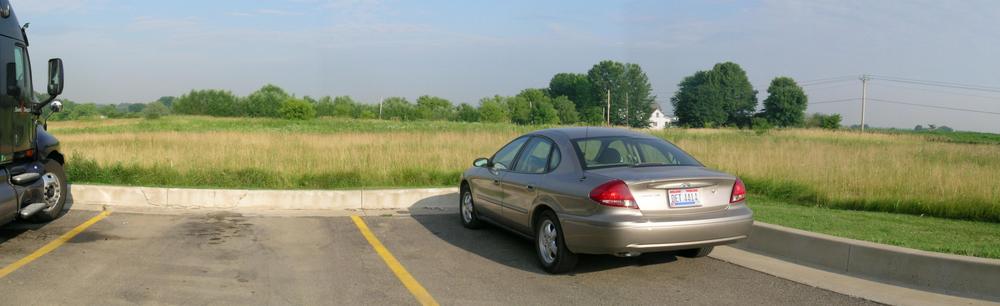 CP from truck parking lot (north east)