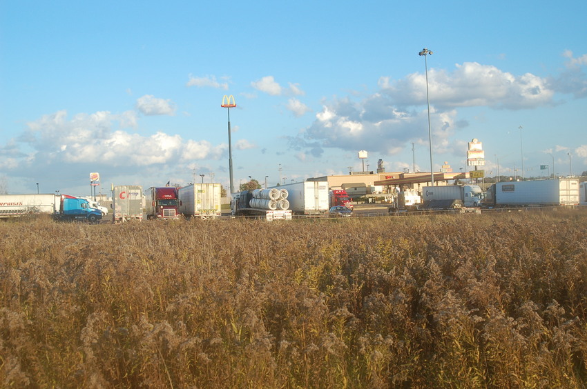 the truck stop