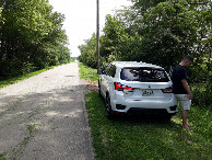 #8: Estrada que dá acesso à confluência - road that access the confluence