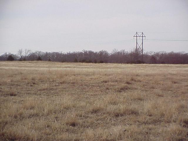 Confluence site in southern Oklahoma USA, looking west.