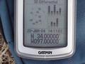 #3: GPS receiver zeroes out at the confluence.
